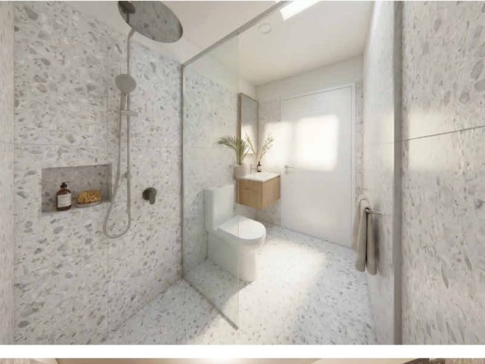 Cool scheme — Bathrooms